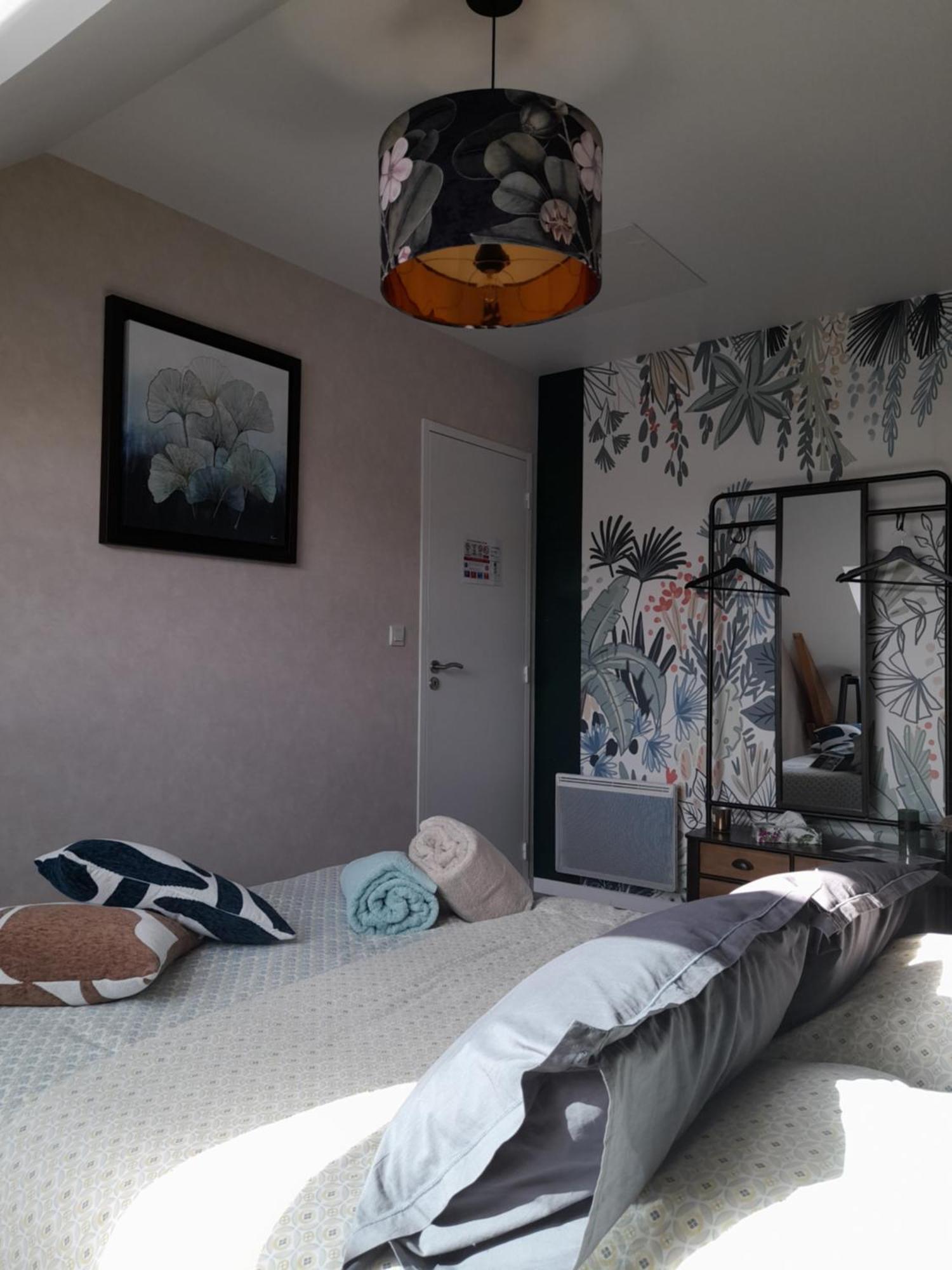 Chambre Dans Un Ecrin De Verdure Angrie Eksteriør bilde